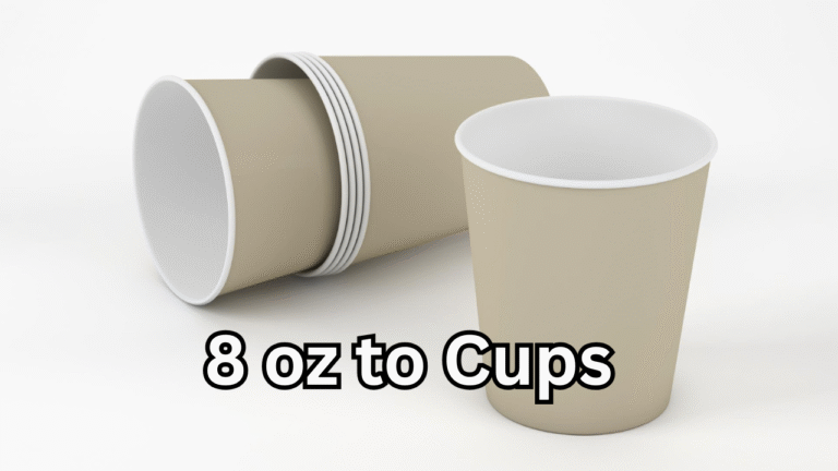 8 oz to Cups: The Complete Guide to Accurate Kitchen Measurements