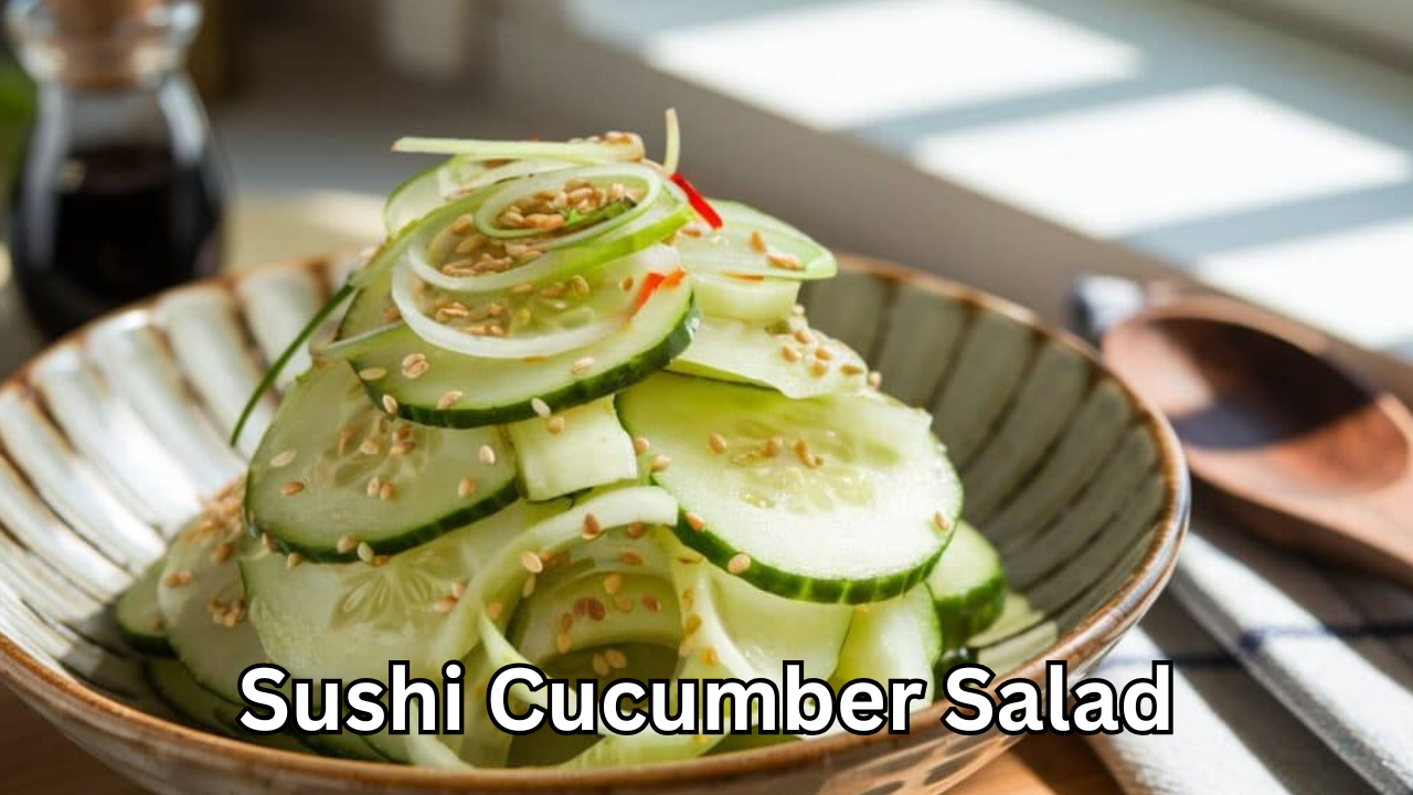 Sushi Cucumber Salad: A Refreshing Japanese-Inspired Dish Packed with Flavor and Health Benefits